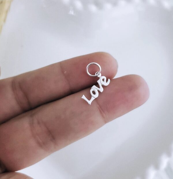 Pingente Love Prata 925 - Imagem 2