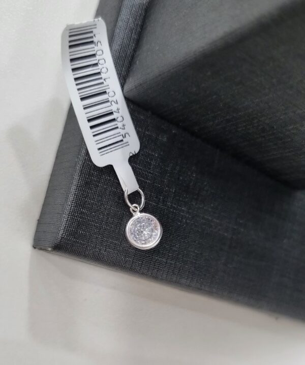 Pingente de prata com zirconia PRATA 925 - Imagem 3