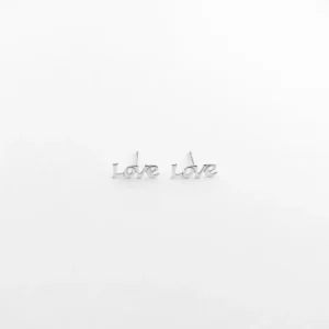 Brinco Love Prata 925