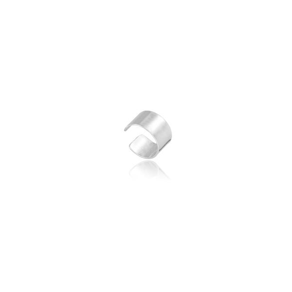 Piercing Fake Argola Lisa Larga Prata 925