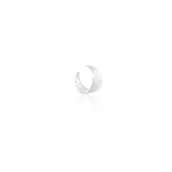 Piercing Fake Folha Prata 925