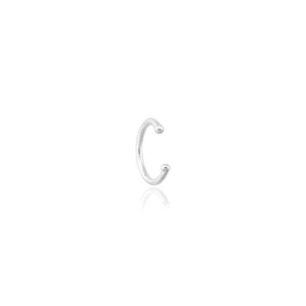 Piercing Fake Argola Liso Prata 925