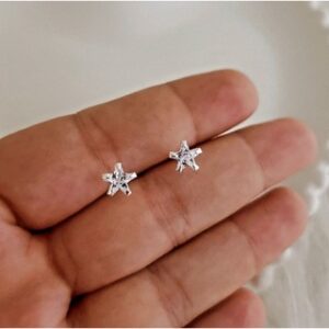 BRINCO ESTRELA P ZIRCONIA PRATA 925 ESZ1