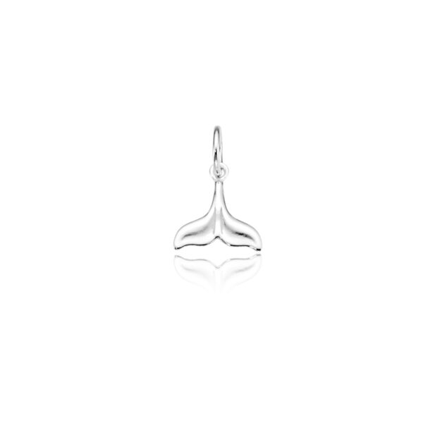 Pingente Mini Cauda Sereia Prata 925
