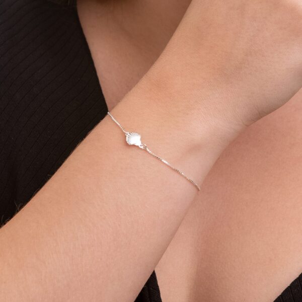 Pulseira em Prata 925 Concha PU0089 - Imagem 2