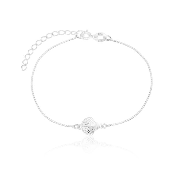 Pulseira em Prata 925 Concha PU0089