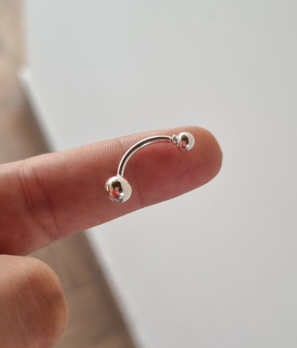 Piercing de Umbigo Prata 925 - Imagem 2