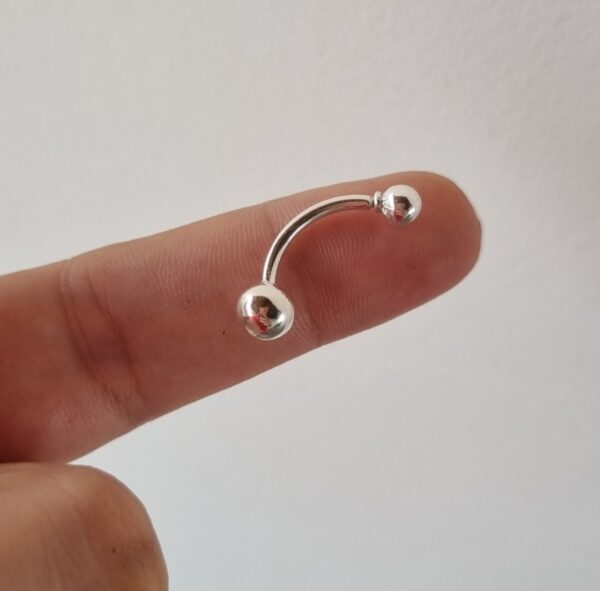 Piercing de Umbigo Prata 925
