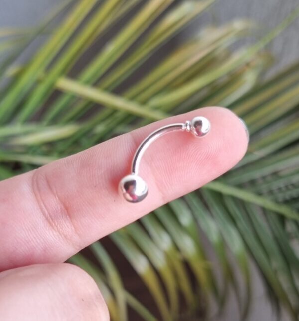 Piercing de Umbigo Prata 925 - Imagem 4