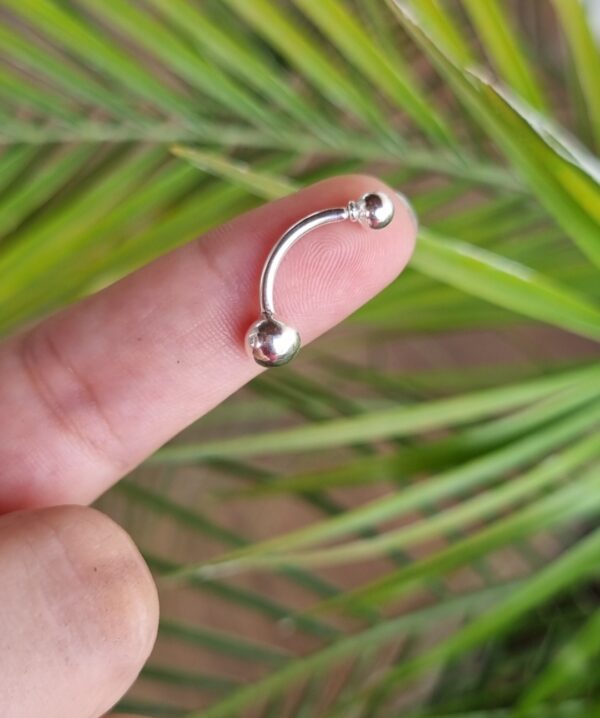 Piercing de Umbigo Prata 925 - Imagem 3