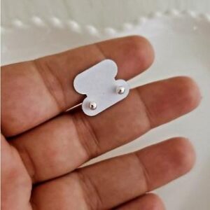 Brinco Bolinha 3mm Prata 925