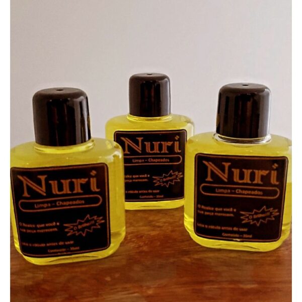 Kit 3 unidades 35 ml cada Limpa Semi-Jóias Nuri Original