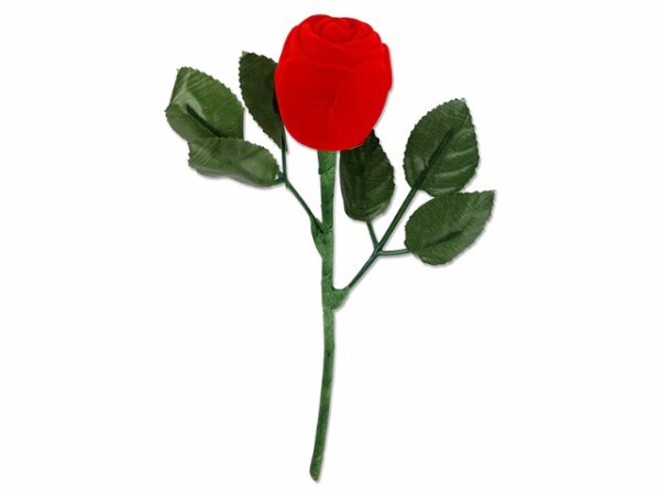 Caixa de Veludo Aliança Flor - Imagem 2