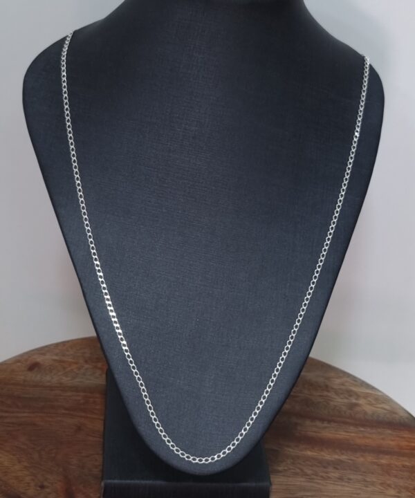 Cordão Masculino 70 cm Prata 925