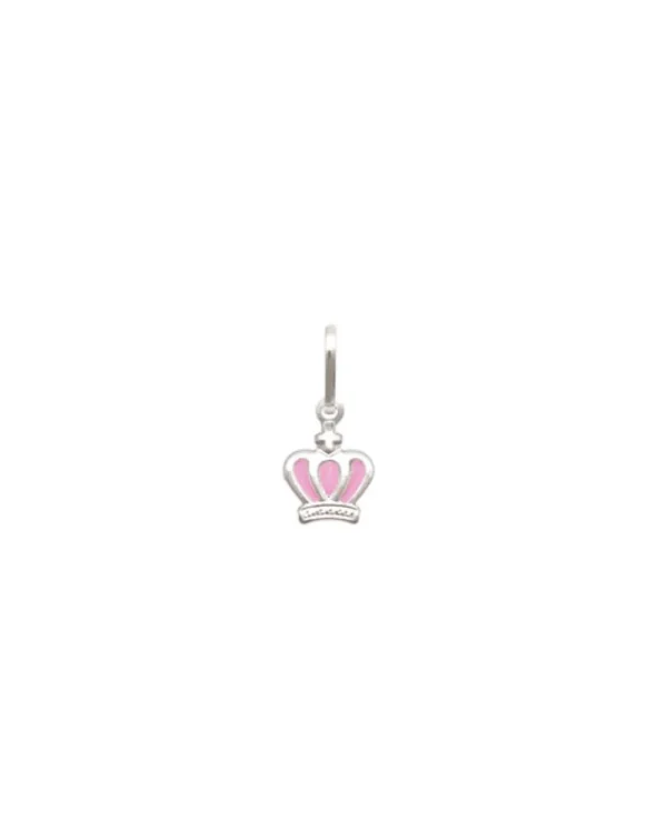 Pingente Coroa (Resina) 8mm x 12mm Prata 990  01-5806AG8 - Imagem 2