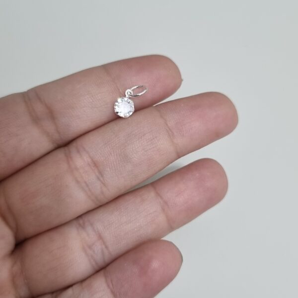 Pingente Ponto Luz Prata 925