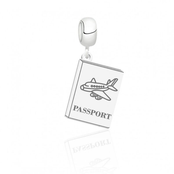 Berloque Passaporte Prata 925