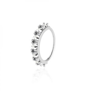 Piercing Helix Zircônia Branca (7) Prata 925