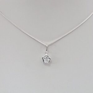 Pingente Ponto luz Flor - Prata 925 PF072