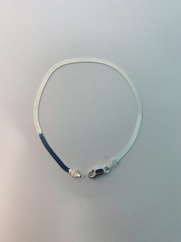 Pulseira Fita Prata 925