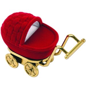 Caixinha Estojo carrinho bebe vermelho