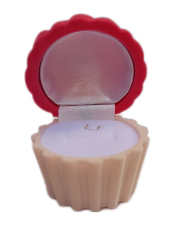 Caixa de veludo Cupcake - Imagem 4