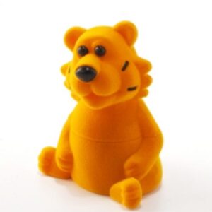 Caixa de veludo Tigre