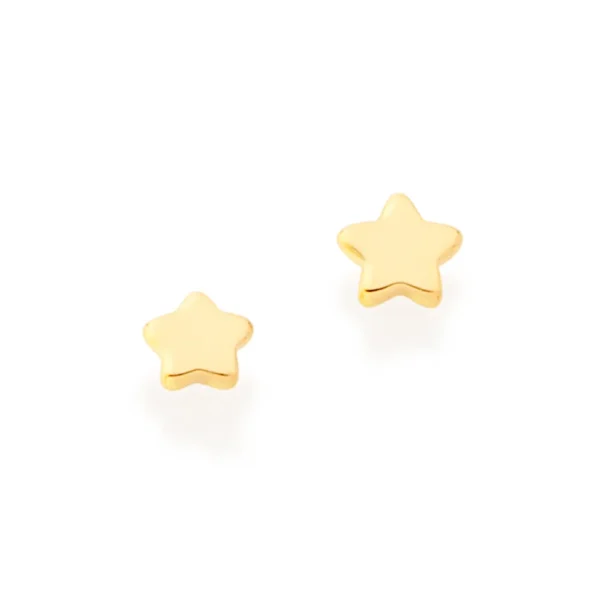 Brinco Rommanel banhado a ouro18K - 5229270000
