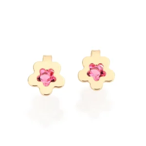 Brinco Rommanel banhado a ouro18K - 5242920029