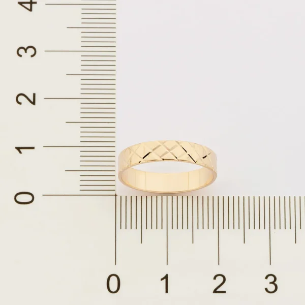 Aliança Rommanel Banhada a Ouro 18K 5132741200 - Imagem 4