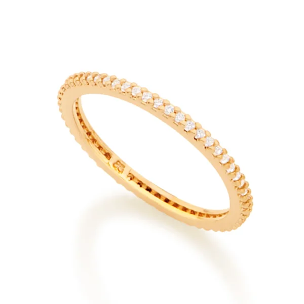 Aliança Aparador Rommanel Banhada a Ouro 18K 5127731206