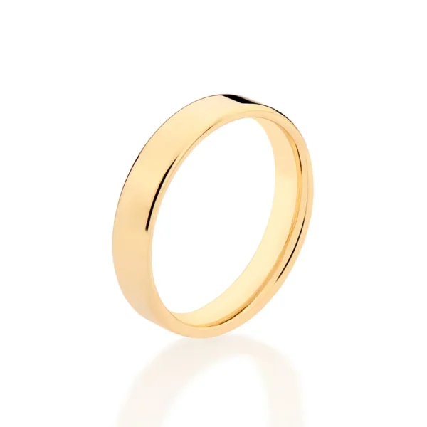 Aliança Rommanel Banhada a Ouro 18K 5134631200 - Imagem 2