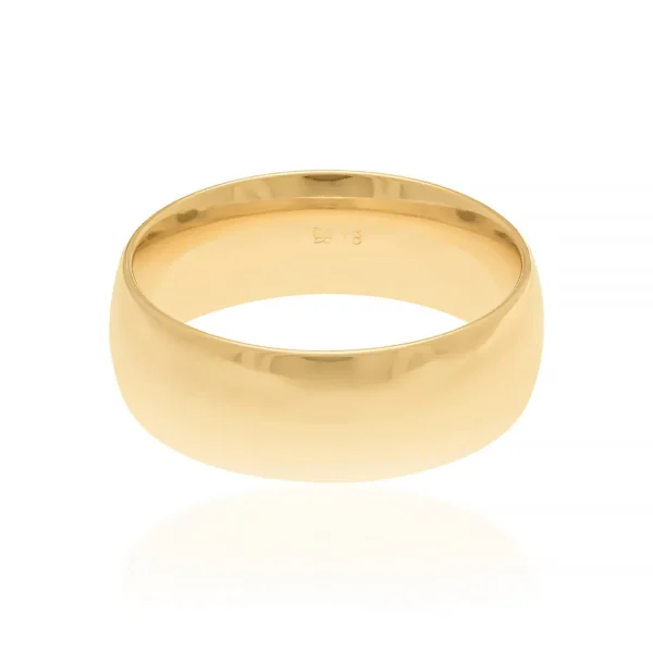 Aliança Rommanel Banhada a Ouro 18k 5116181200 - Imagem 4