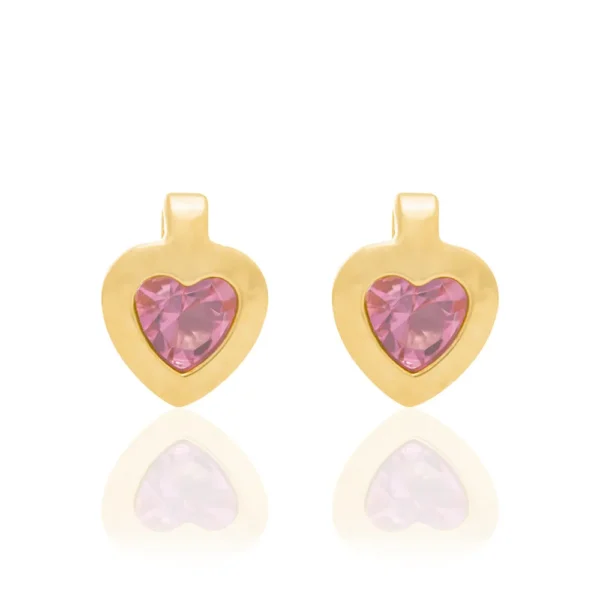 Brinco Rommanel banhado a ouro18K - 5242960029