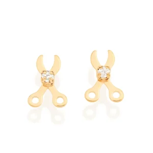 Brinco Rommanel banhado a ouro18K - 5228260006