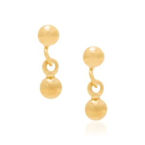 Brinco Rommanel banhado a ouro18K – 5232290000