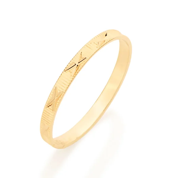 Aliança Rommanel Banhada a Ouro 18K - 5100271800
