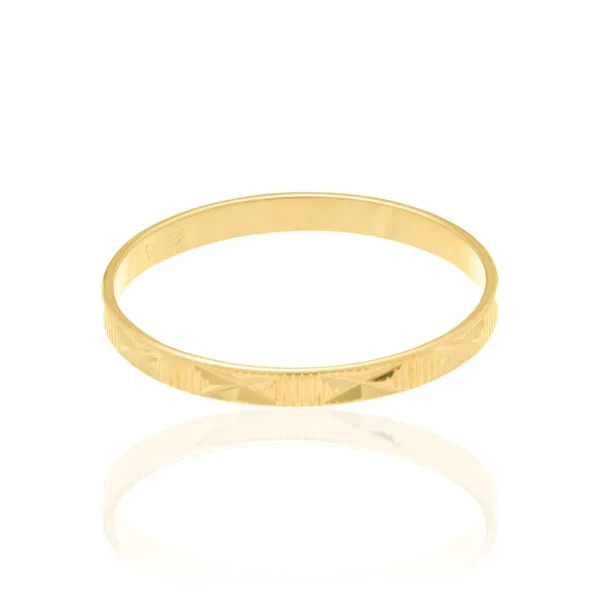 Aliança Rommanel Banhada a Ouro 18K - 5100271800 - Imagem 4