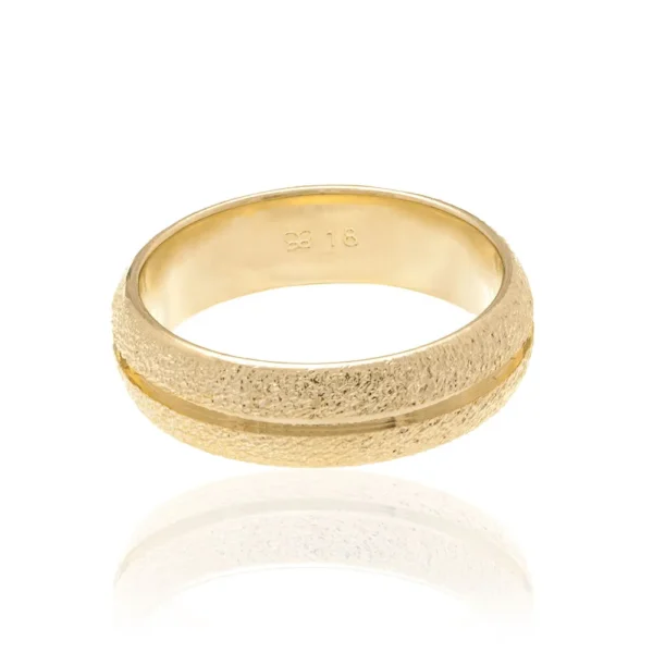 Aliança Rommanel Banhada a Ouro 18k - 5115251200 - Imagem 3