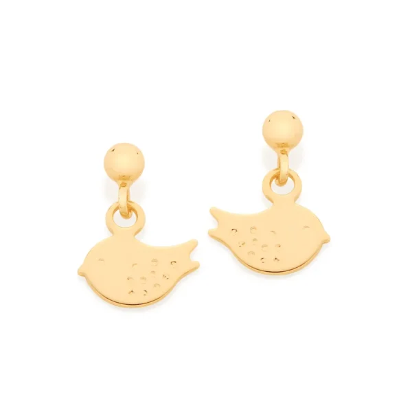 Brinco Rommanel banhado a ouro18K – 5240950000