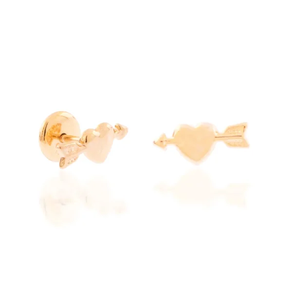 Brinco Rommanel banhado a ouro18K – 5221500000