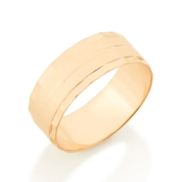 Aliança Rommanel Banhada a Ouro 18K – 5111392000
