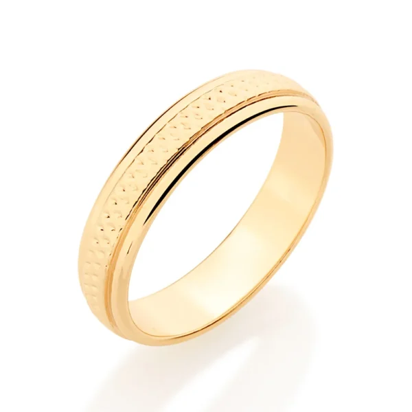 Aliança Rommanel Banhada a Ouro 18K – 5109161400