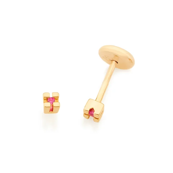 Brinco Rommanel banhado a ouro18K – 5265800037