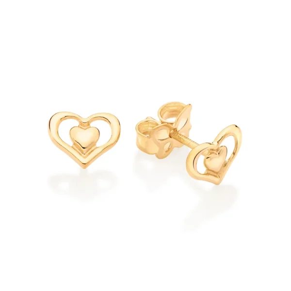 Brinco Rommanel banhado a ouro18K – 5269220000 - Imagem 3