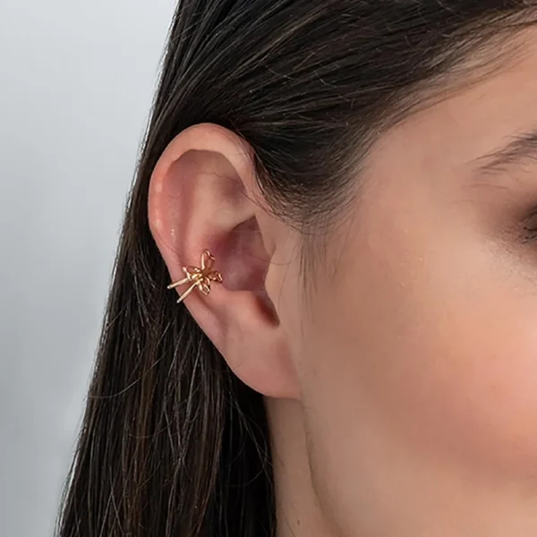 Piercing fake Rommanel banhado a ouro18K – 5266100000 - Imagem 4