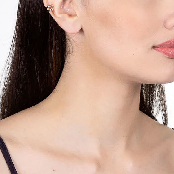 Piercing fake Rommanel banhado a ouro18K – 5260910000 - Imagem 4