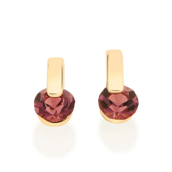 Brinco Rommanel banhado a ouro18K - 5235300024