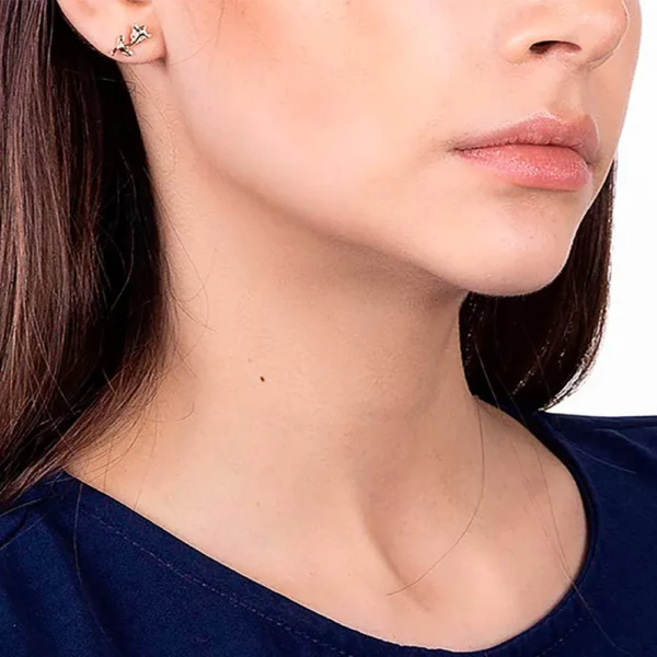 Brinco Rommanel banhado a ouro18K - 5231060000 - Imagem 2