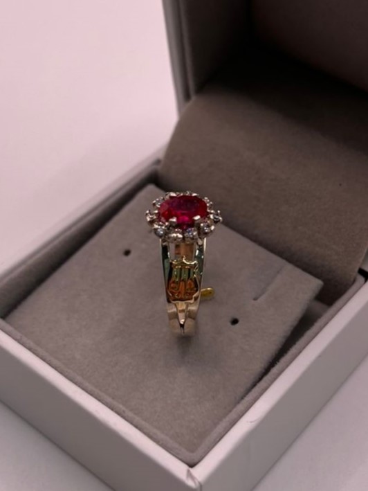 Anel de Formatura Feminino - Prata 925 AFFN2A - Imagem 5